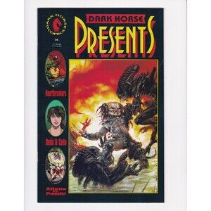 Dark Horse Presents #36 PAINTED Variant 1st "Aliens vs. Predator" 1990 1ST PRINT